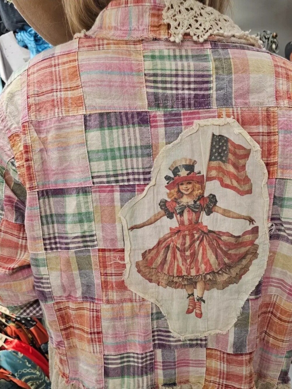 #1570 A Rare Bird Liberty Belle Shacket